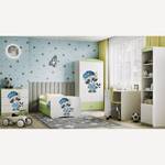 Kinderbed Babydreams Wasbeer Lichtgroen - 80 x 160cm - Met lattenbodem & matras