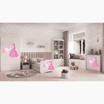 Lit enfant Babydreams Princesse 80 x 180 cm - Avec sommier à lattes & matelas