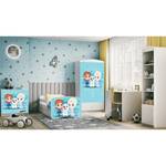 Lit enfant Babydreams Frozen Blanc - 70 x 140cm - Avec sommier à lattes