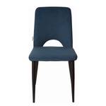 Chaises capitonnées Tampere (lot de 2) Bleu jean