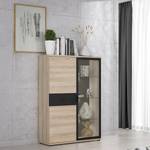 Credenza Piemont Illuminazione inclusa - Effetto quercia