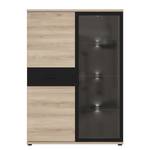 Highboard Piemont Inkl. Beleuchtung - Eiche Dekor