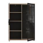 Highboard Piemont Inkl. Beleuchtung - Eiche Dekor