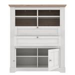 Highboard Sandvik I witte eikenhouten look/Nelson eikenhouten look