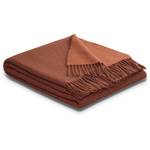 Plaid Cashmere I wol/kasjmier - Terracotta - 130 x 170 cm