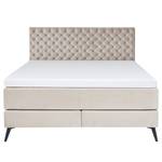 Lit boxspring La Maison Beige - 180 x 200cm - Matelas double D2/D3