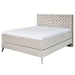 Boxspring La Maison Beige - 180 x 200cm - Tweepersoonsmatras H2/H3