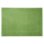 Tappetino da bagno Basic Tessuto di spugna - Verde erba - 67 x 120 cm
