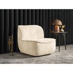 Fauteuil pivotant Sasina Microfibre Alana: Créme