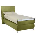 Boxspringbett Soft Lines Box Stoff TBO: 323 soft olive - 100 x 200cm - H3