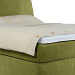 Boxspringbett Soft Lines Box Stoff TBO: 323 soft olive - 100 x 200cm - H3