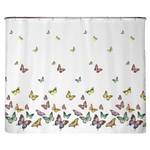 Tenda per doccia farfalle Poliestere - Multicolore - 240 x 200 cm