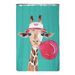 Tenda sostenibile per doccia giraffe Poliestere - Multicolore - 120 x 180 cm