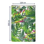 Rideau de douche anti-moisissures Jungle Polyester - Vert - 120 x 200 cm