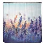 Tenda sostenibile per doccia lavanda Poliestere - Lavanda - 180 x 200 cm