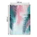 Tenda per doccia piante foglie di palma Poliestere - Multicolore - 120 x 200 cm