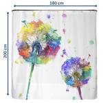 Anti-Schimmel Duschvorhang Pusteblume Polyester - Mehrfarbig - 180 x 200 cm