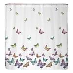 Tenda per doccia farfalle Poliestere - Multicolore - 180 x 200 cm