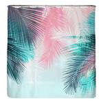 Tenda doccia sostenibile foglie di palma Poliestere - Multicolore - 200 x 220 cm