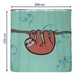 Tenda per doccia bradipo Poliestere - Multicolore - 200 x 220 cm