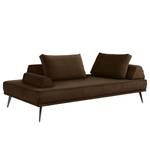 Chaise longue Mid East Microvezel Panja: Bruin