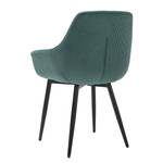 Chaises à accoudoirs Morgedal (lot de 2) Vert turquoise