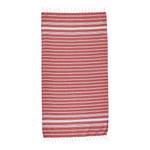 Serviette de sauna SURFSIDE Coton - Rouge