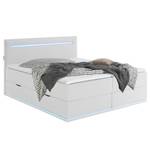 Letto boxspring Sunshine Bianco - 180 x 200cm