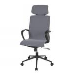 Chefsessel Nael Webstoff / Nylon - Grau / Schwarz