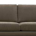 Sofa Rhoads (3-Sitzer) Webstoff Velia: Graubraun