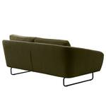 Sofa Rhoads (2,5-Sitzer) Webstoff Velia: Dunkelgrün