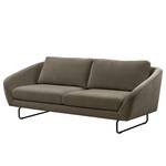 Sofa Rhoads (2,5-Sitzer) Webstoff Velia: Graubraun