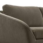 Sofa Rhoads (2,5-Sitzer) Webstoff Velia: Graubraun