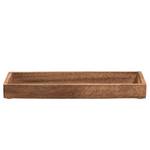 Tablett FOREST Mangoholz - Braun - 18 x 55 cm