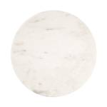 Marmorplatte MARBLE Marmor - Weiß - Weiß