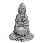 Teelichthalter BUDDHA II Dolomit - Grau