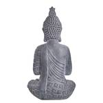 Decoratie figuur BUDDHA II kaoliniet/steenpoeder - grijs