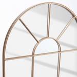 Fensterspiegel FINESTRA Eisen / Glas - Gold - Gold - 50 x 70 cm