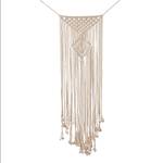 Stuhldekoration MACRAME Baumwolle - Creme