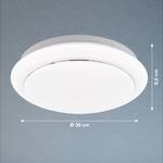 LED-plafondlamp Tivoli acrylglas/ijzer - 1 lichtbron