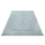 In- & outdoorvloerkleed Cuadrado polypropeen - Turquoise - 140 x 200 cm