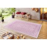 In- & outdoorvloerkleed Cuadrado polypropeen - Roze - 160 x 230 cm