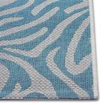 Tapis intérieur / extérieur Cebra Polypropylène - Turquoise - 200 x 290 cm