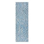 Tapis de couloir int. / ext. Cebra Polypropylène - Turquoise - 70 x 200 cm