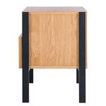 Table de chevet Songea I Beige - Bois manufacturé - 50 x 55 x 42 cm