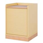 Comodino Tarma II Giallo - Materiale a base lignea - 40 x 55 x 40 cm