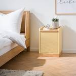 Comodino Tarma II Giallo - Materiale a base lignea - 40 x 55 x 40 cm