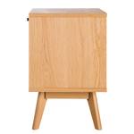 Table de chevet Utena Beige - Bois manufacturé - 50 x 60 x 40 cm