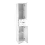 Hoge kast Quickset 955 hoogglans wit - Breedte: 33 cm