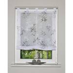 Schlaufenrollo Lysa Polyester - Grau - 120 x 140 cm